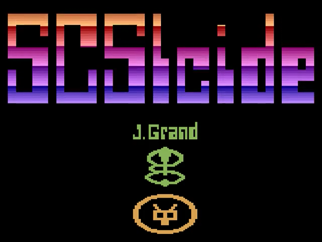 Ultra Scsicide (Homebrew) — Title screen
